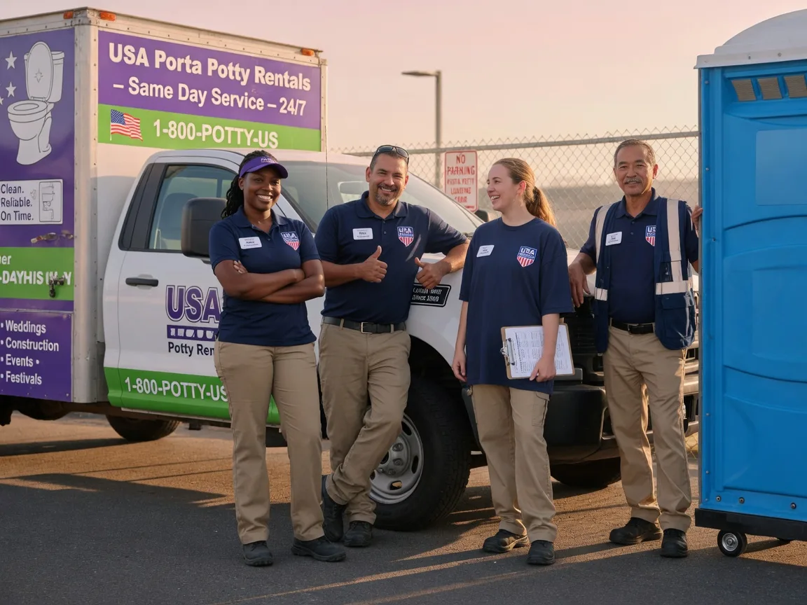 Porta Potty Rental company in Cushing, WI